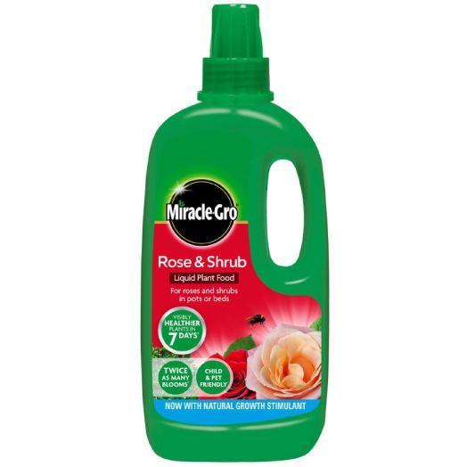 Miracle-Gro Rose & Shrub Concentrated Liquid Plant Food - 1 Litre