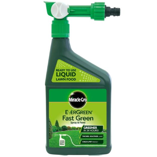 Miracle-Gro EverGreen Fast Green Spray & Feed - 1 Litre Sprayer