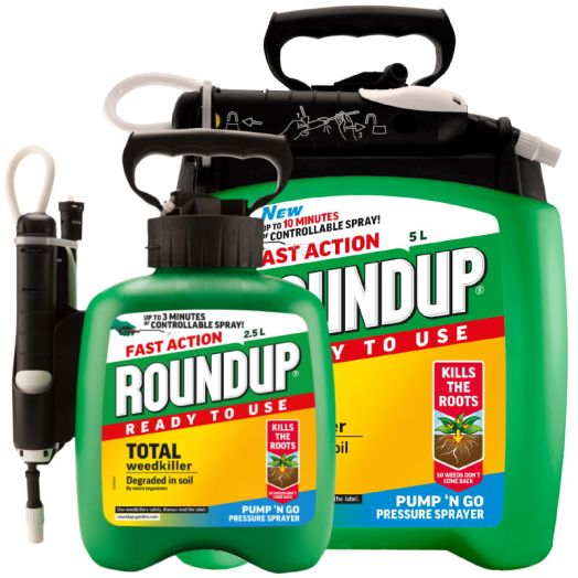 Roundup Fast Action Ready to Use Weedkiller Pump n Go