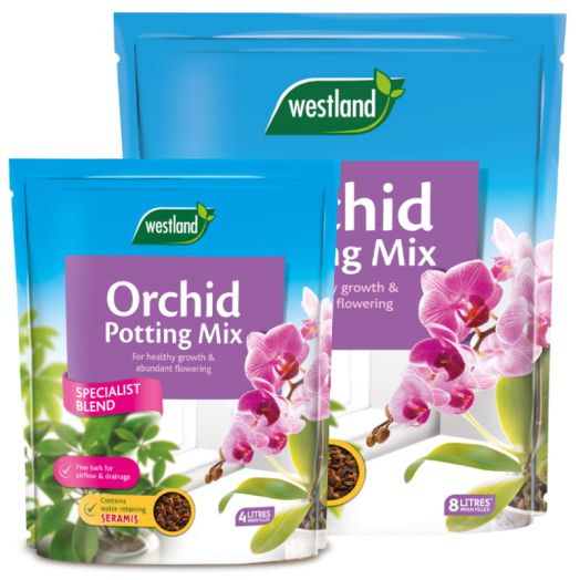 Westland Orchid Potting Compost Mix Enriched with Seramis