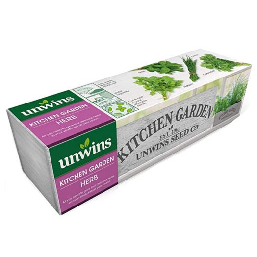 Unwins Grow Your Own - Herb Kitchen Garden - Growing Kit