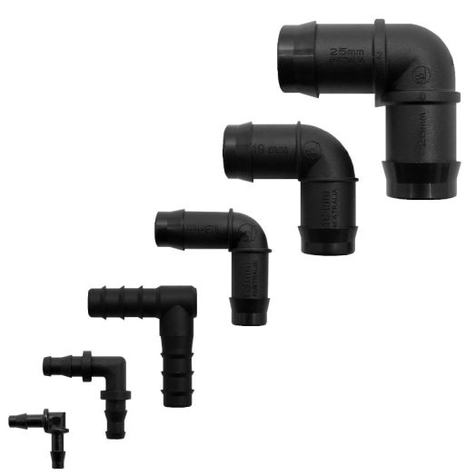 Barbed Elbow Irrigation Fittings