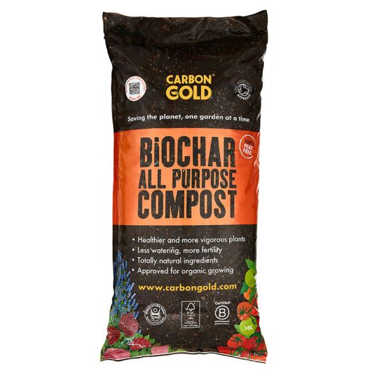 Carbon Gold Biochar All Purpose Compost - 10L