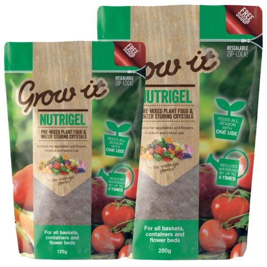 Grow It Nutrigel - Water Storing Crystals and Feed