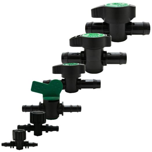 Barbed Flow Control Valve Irrigation Fittings 