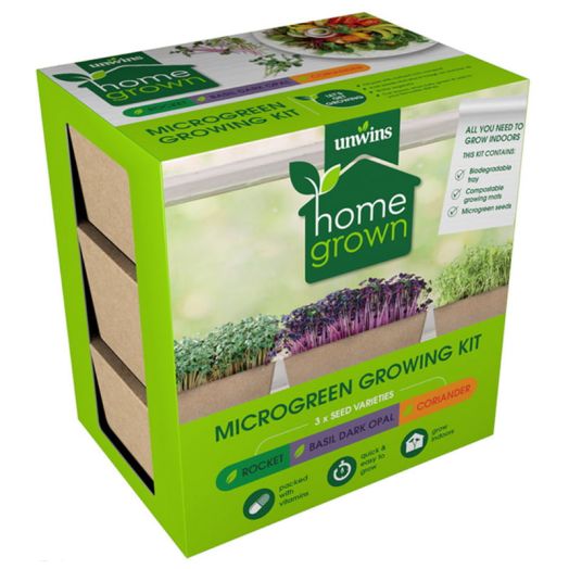 Unwins Grow Your Own - Microgreen Growing Kit