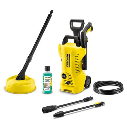 Karcher K2 Power Control Pressure Washer with T150 Patio Cleaner - 110 Bar 360L p/h