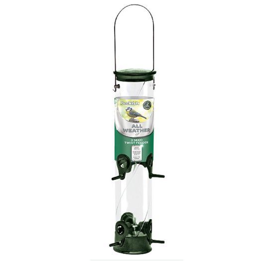 Peckish All Weather 3 Seed Twist Feeder