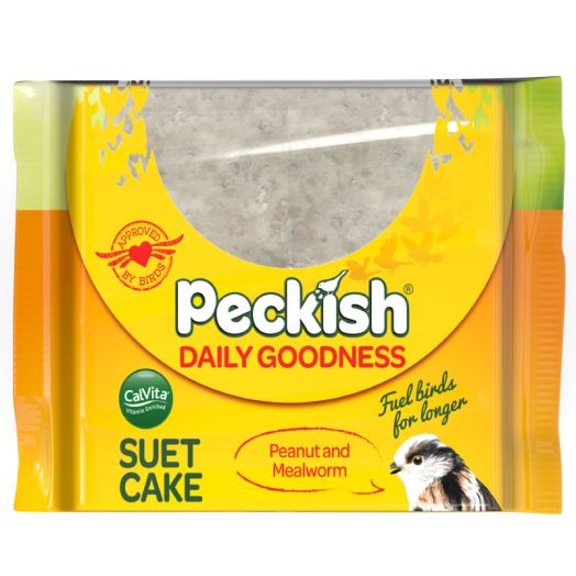 Peckish Daily Goodness Mealworm Suet Cake - 300g