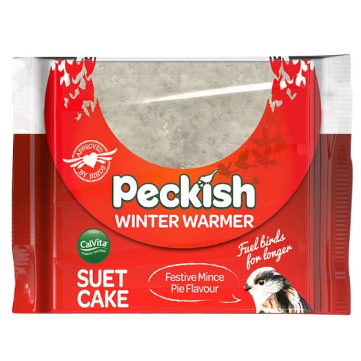 Peckish Winter Warmer Suet Cake - 300g
